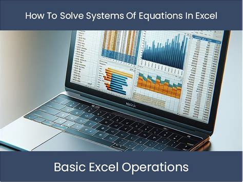 Image representing solving systems of equations in Excel