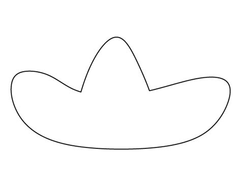 Sombrero template designs