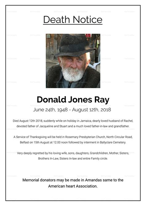 Somerset Obituary Notice