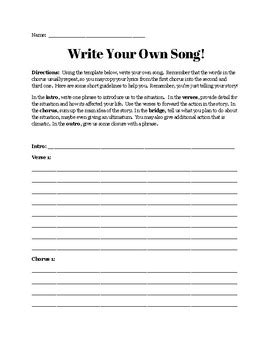 Song Template Creation Made Easy