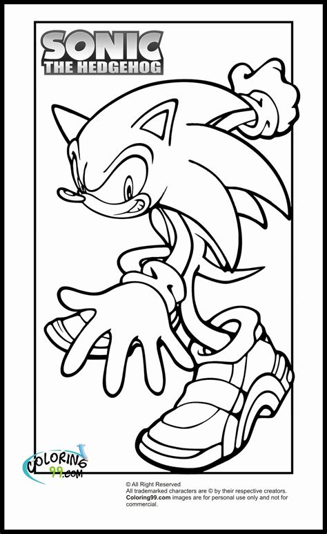 Sonic Adventure 2 Coloring Page