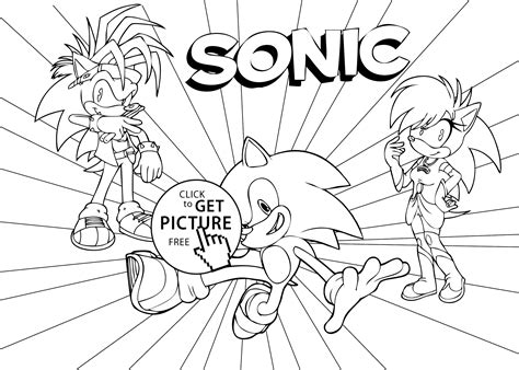 Sonic coloring pages for adults