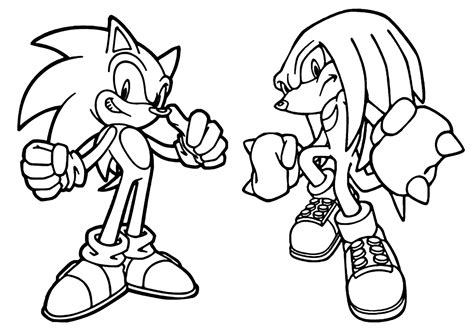 Sonic Coloring Pages Gallery 3