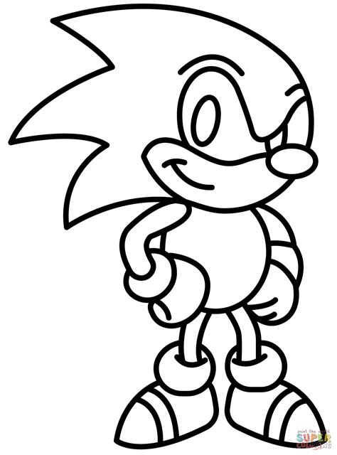 Sonic Coloring Sheets