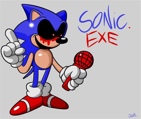 Sonic Exe Art Template 2