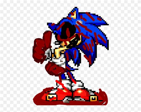 Sonic Exe Sticker Template