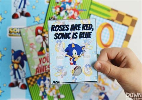 Sonic Valentine's Day Card