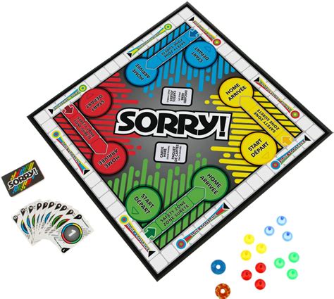 Sorry game board with tips and variations