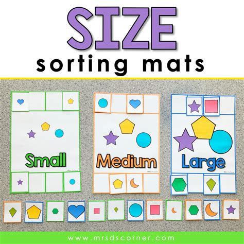 Sort By Size Worksheet Ideas