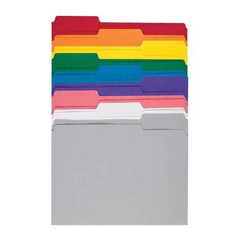 Sorting colors file folder activity