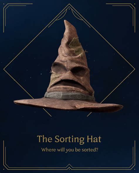 Sorting Hat results