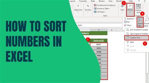 Sorting Numbers in Excel using Power Query