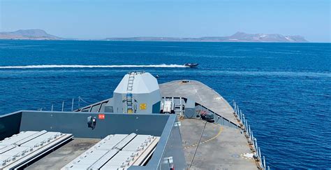 Aerial view of Souda Bay Naval Base