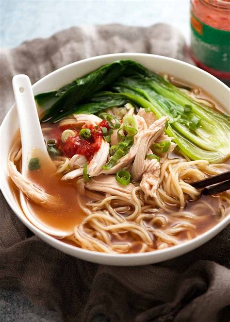 Chinese soups and noodle dishes