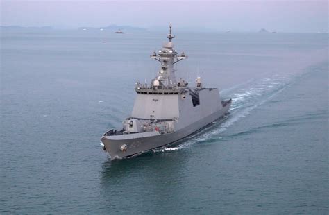 South Korean Navy Ship