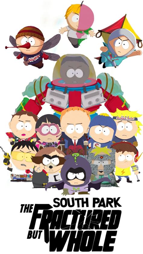 Image of South Park character poster