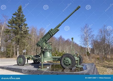 Soviet 85mm Anti-Aircraft Gun