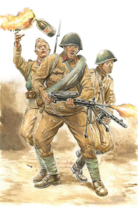 Soviet WW2 infantry