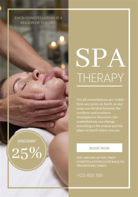 Spa Flyer Template 1