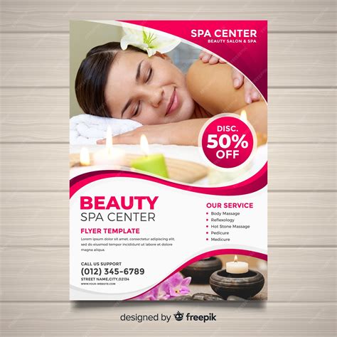 Spa Flyer Template 4