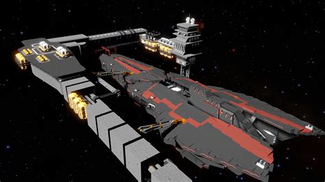 Space Engineers Warship Carrier