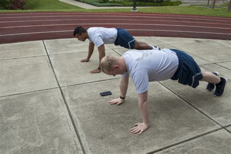 Space Force Fitness Test Push-ups