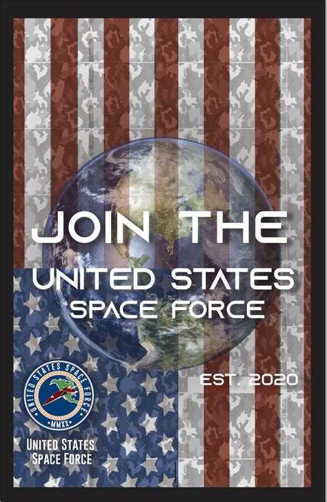 Space Force Recruiting Poster