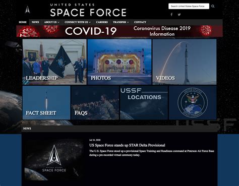 Space Force Website