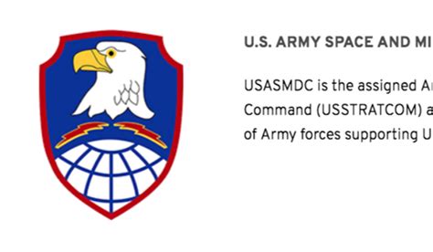 The Army Space and Missile Defense Command