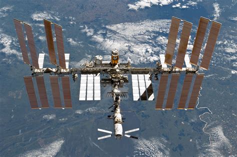 The International Space Station in orbit