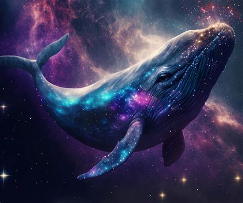 Space Whales Alien Design