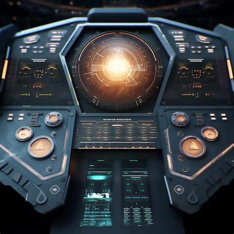 Spaceship Control Panel Ideas