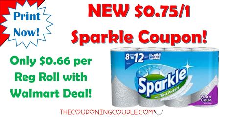 Sparkle Paper Towel Coupons Deals