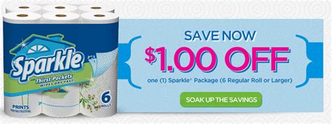 Sparkle Paper Towel Coupons Printable