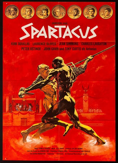 Spartacus movie poster