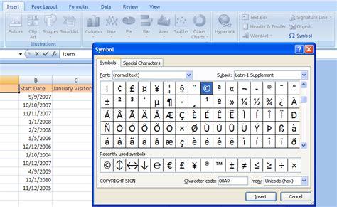 Excel special character ampersand