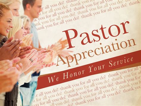 Special Events for Pastor Appreciation