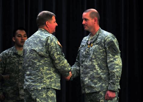 10th Group Special Forces Operators Receiving Awards