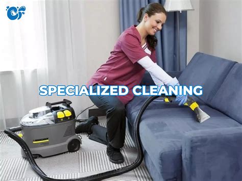 Include specialized cleaning tasks