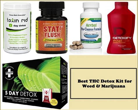 Specialized Detox Products for THC