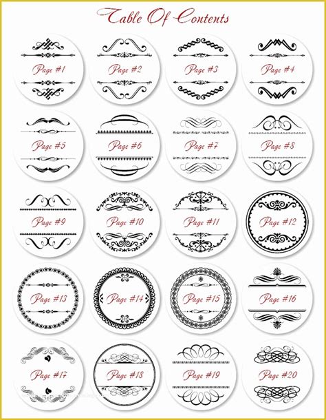 Specialty Labels Template