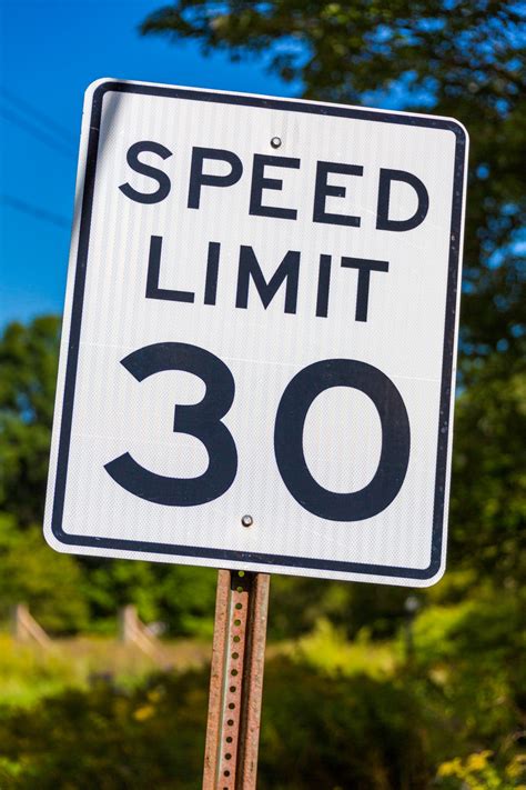 Speed Limit Sign