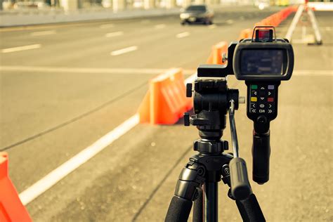 Speed Radar Gun in Use