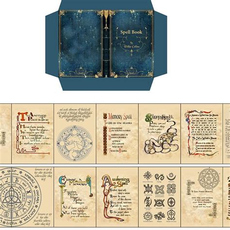 Spell Book Printables Magic