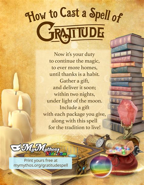 The Spell of Gratitude