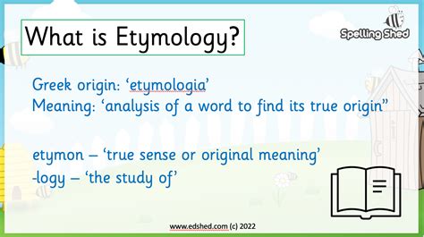 Spelling and Etymology