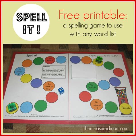 Spelling Games for Elementary School