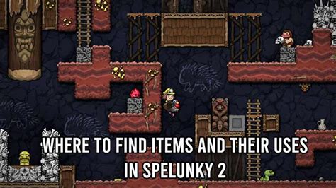 Spelunky Items and Power-ups