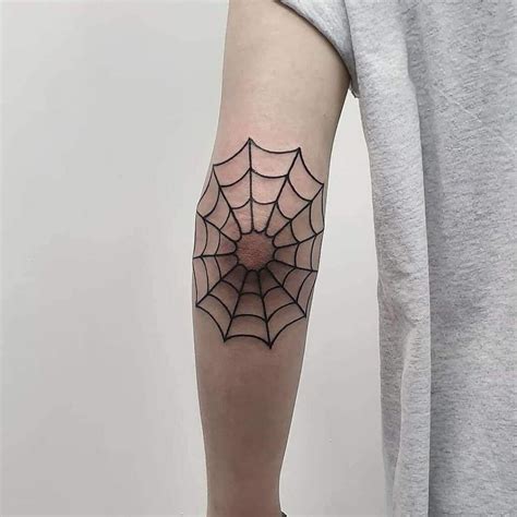 Spider web temporary tattoos for Halloween