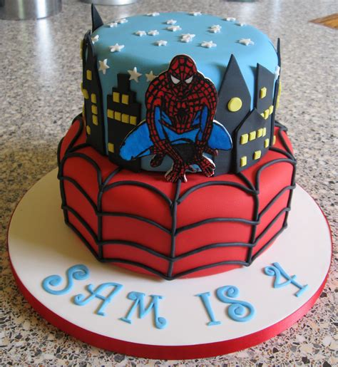 Spiderman birthday cake ideas